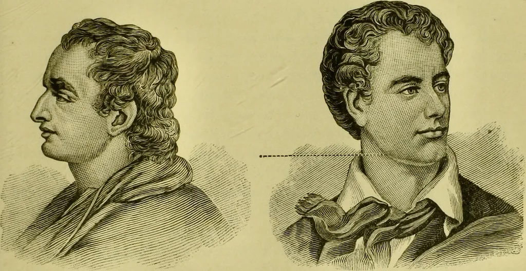 An illustration from A system of practical and scientific physiognomy, or, How to read faces : being a manual of instruction in the knowledge of the human physiognomy and organism, embracing the discoveries of located signs of character in the body and face, as shown by the five natural divisions of the countenance. Volume 2 / by Mary Olmstead Stanton., 1890, leaf 211
