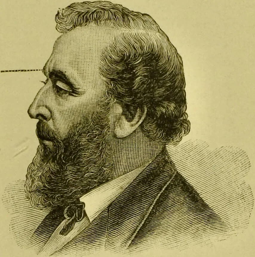 An illustration from A system of practical and scientific physiognomy, or, How to read faces : being a manual of instruction in the knowledge of the human physiognomy and organism, embracing the discoveries of located signs of character in the body and face, as shown by the five natural divisions of the countenance. Volume 2 / by Mary Olmstead Stanton., 1890, leaf 41