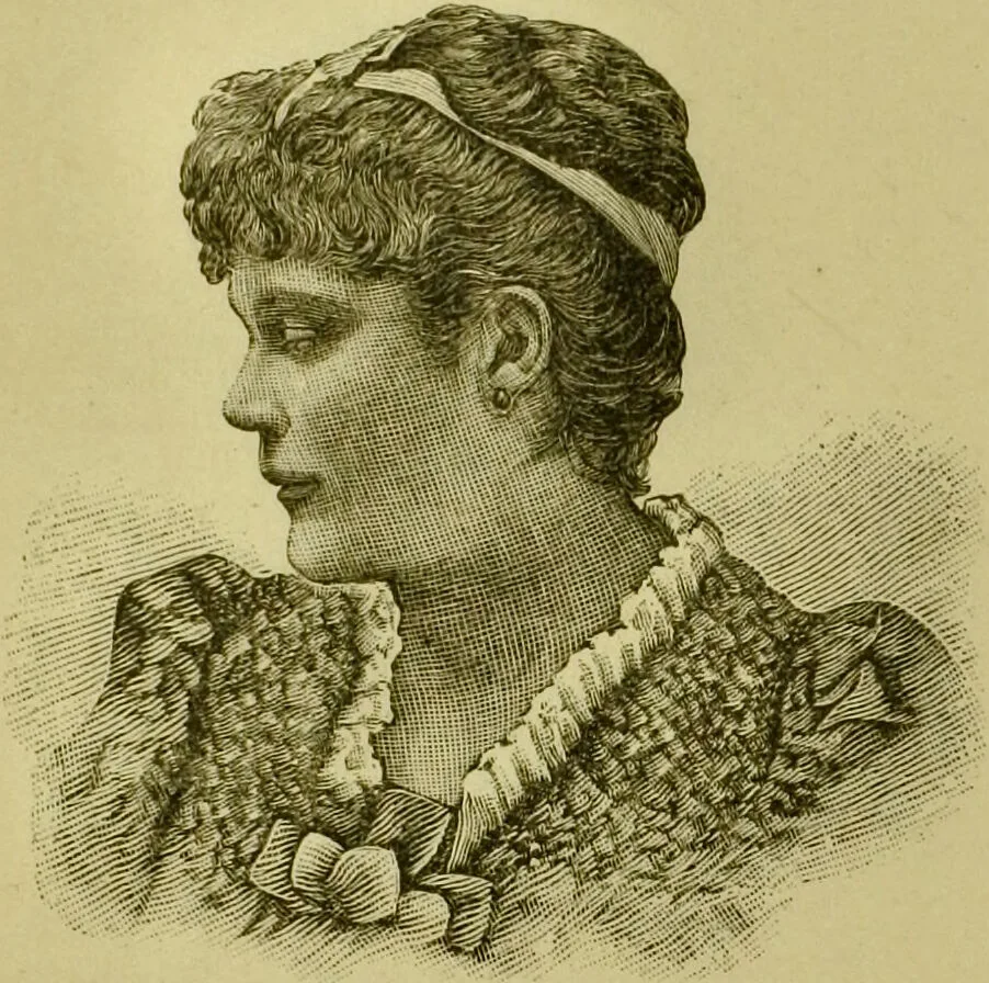 An illustration from A system of practical and scientific physiognomy, or, How to read faces : being a manual of instruction in the knowledge of the human physiognomy and organism, embracing the discoveries of located signs of character in the body and face, as shown by the five natural divisions of the countenance. Volume 2 / by Mary Olmstead Stanton., 1890, leaf 90