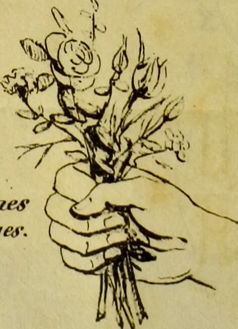 An illustration from La physiologie des gens du monde : pour servir de complément à l'éducation, ornée des planches / par le Ch[...]er Chaponnier., 1829, leaf 400
