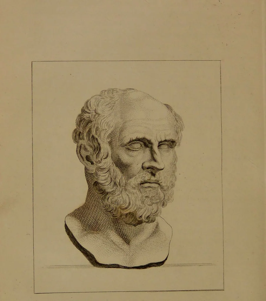 An illustration from Essays on physiognomy : designed to promote the knowledge and the love of mankind / written in the German language by John Caspar Lavater ; and translated into English by Thomas Holcroft ; to which are added one hundred physiognomonical rules, a posthumous work by Mr. Lavater and Memoirs of the life of the author compiled principally from The Life of Lavater, by G. Gessner., 1850, leaf 232