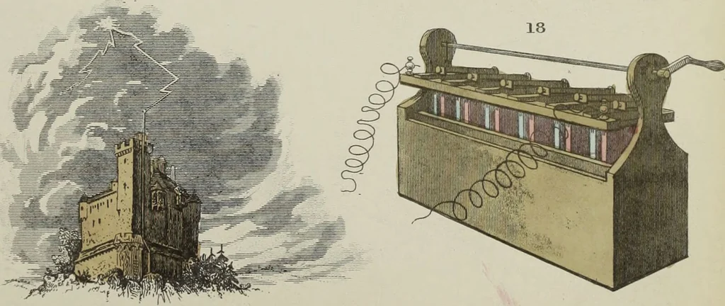 An illustration from [Diagrams of natural philosophy / James Reynolds]., 1850, leaf 47