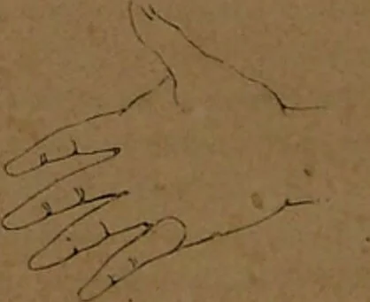 An illustration from L'art de connaître l'avenir par la chiromancie, les horoscopes, les divinations anciennes, le marc de café, etc. / Par Johannès Trismégiste [i.e. Lorambert]. Orné de 101 figures., 1843, leaf 100