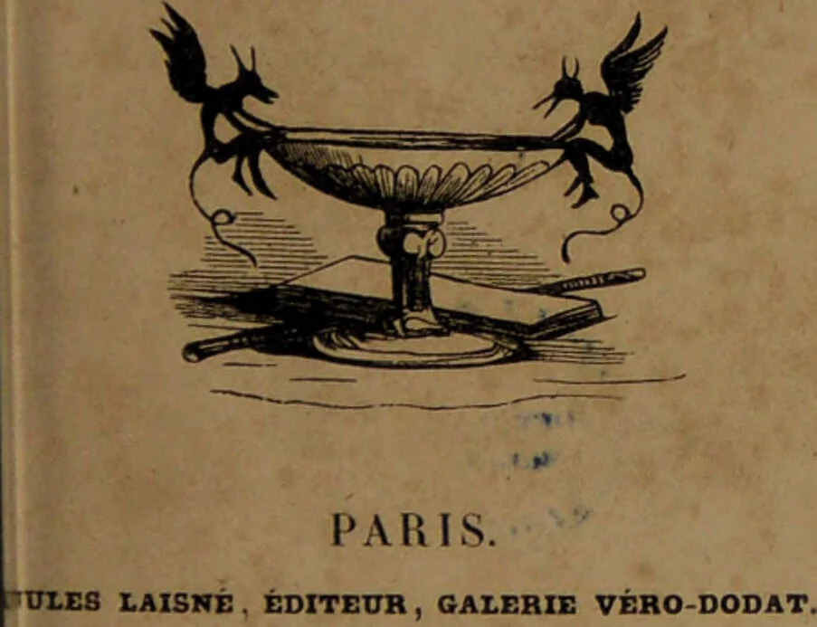 An illustration from L'art de connaître l'avenir par la chiromancie, les horoscopes, les divinations anciennes, le marc de café, etc. / Par Johannès Trismégiste [i.e. Lorambert]. Orné de 101 figures., 1843, leaf 3