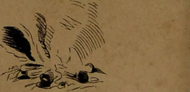 An illustration from L'art de connaître l'avenir par la chiromancie, les horoscopes, les divinations anciennes, le marc de café, etc. / Par Johannès Trismégiste [i.e. Lorambert]. Orné de 101 figures., 1843, leaf 50