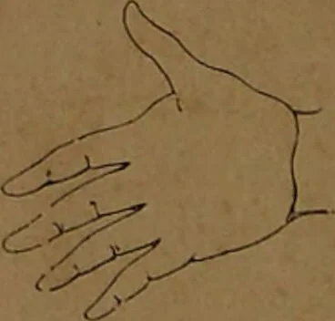 An illustration from L'art de connaître l'avenir par la chiromancie, les horoscopes, les divinations anciennes, le marc de café, etc. / Par Johannès Trismégiste [i.e. Lorambert]. Orné de 101 figures., 1843, leaf 92