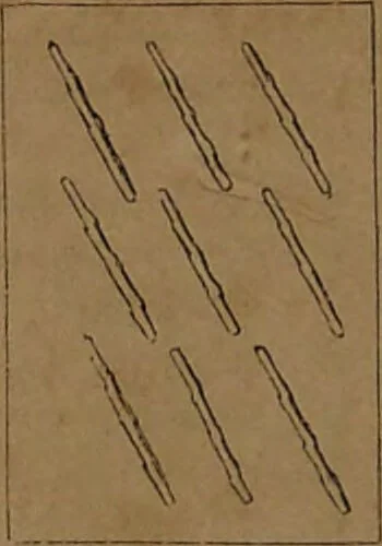 An illustration from L'art de tirer les cartes : révélations complètes sur les destinées au moyen des cartes et des tarots d'après les méthodes les plus certaines, suivis d'un jeu des patiences / par Johannès Trismégiste [i.e. Lorambert]. Orné de 150 figures., 1845, leaf 90