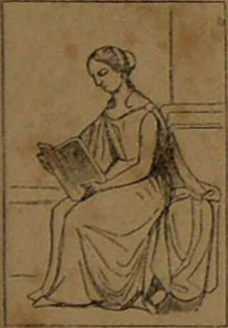 An illustration from L'art de tirer les cartes : révélations complètes sur les destinées au moyen des cartes et des tarots d'après les méthodes les plus certaines, suivis d'un jeu des patiences / par Johannès Trismégiste [i.e. Lorambert]. Orné de 150 figures., 1845, leaf 95
