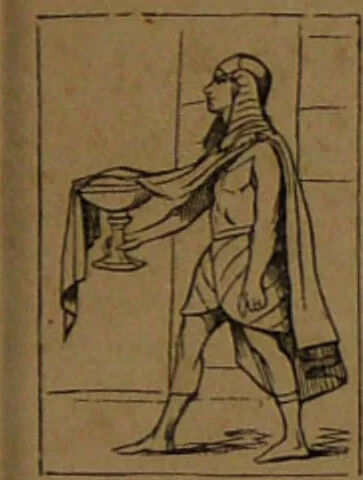 An illustration from L'art de tirer les cartes : révélations complètes sur les destinées au moyen des cartes et des tarots d'après les méthodes les plus certaines, suivis d'un jeu des patiences / par Johannès Trismégiste [i.e. Lorambert]. Orné de 150 figures., 1845, leaf 97