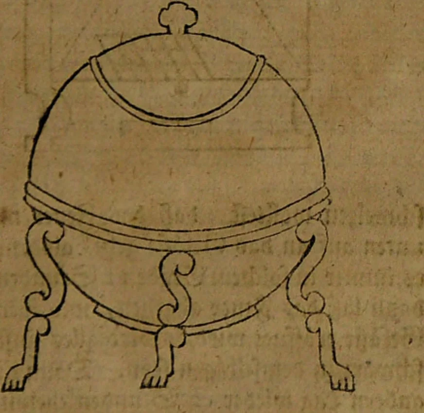 An illustration from Güldenes Kleinod, oder: Schatzkästlein / Aus dem Lateinischen, um seiner Unschätzbarkeit willen, ins Deutsche übersetzt von Fr. Basilio Valentino ... Zum erstenmale herausgegeben, nebst zwoen andern forne mit angedruckten seltenen Handschriften, von Jamimah kranhapuCH., 1782, leaf 81