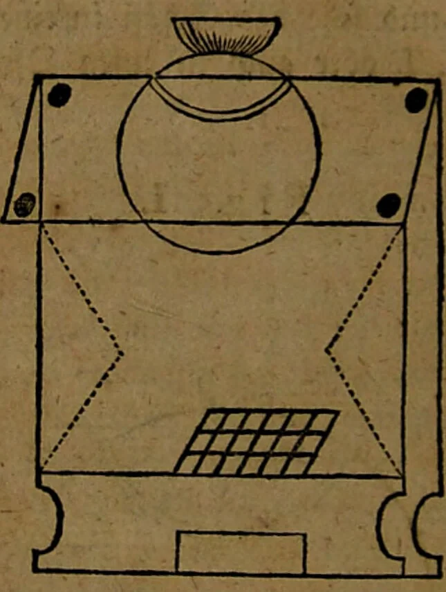 An illustration from Güldenes Kleinod, oder: Schatzkästlein / Aus dem Lateinischen, um seiner Unschätzbarkeit willen, ins Deutsche übersetzt von Fr. Basilio Valentino ... Zum erstenmale herausgegeben, nebst zwoen andern forne mit angedruckten seltenen Handschriften, von Jamimah kranhapuCH., 1782, leaf 82