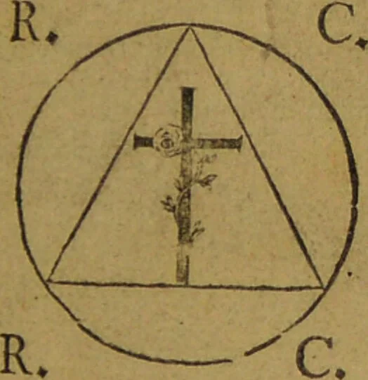 An illustration from Allgemeine und general Reformation der gantzen weiten Welt. : Beneben der Fama fraternitatis, dess löblichen Ordens des Rosencreutzes, an alle Gelehrte und häupter Europä geschrieben. Jetzo öffentlich in Druck verfertiget, und allen trewen Hertzen communiciret worden. Gedruckt zuerst zu Cassel, durch Wilhelm Wessell, anno M. DC. XIV. Der äussersten Seltenheit wegen wieder aufgelegt, und mit einem Anhange verschiedener dahin gehörigen Schrifften vermehret., 1681, leaf 5