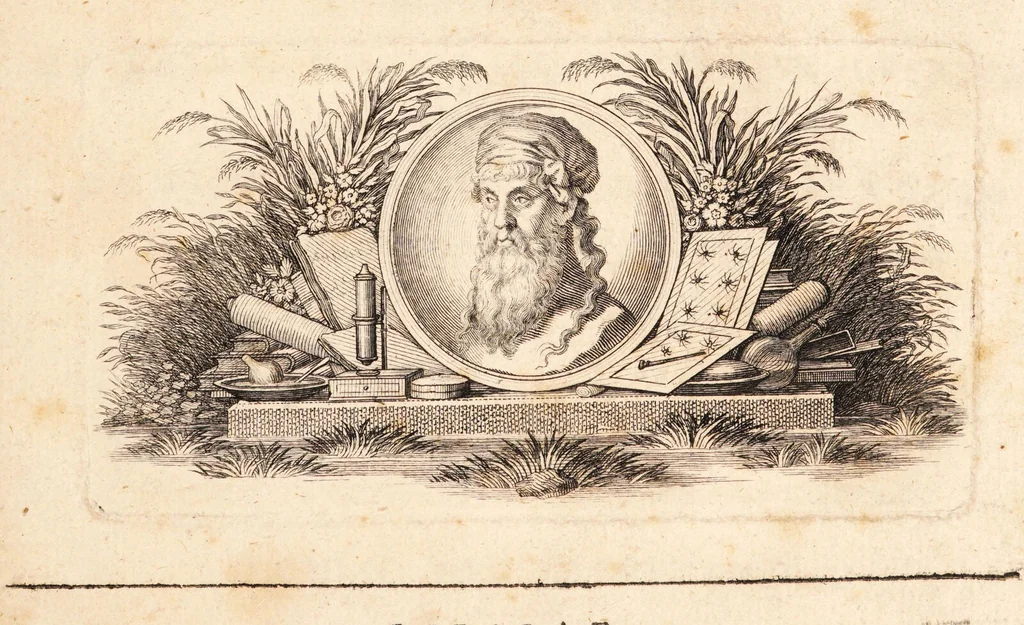 An illustration from Fundamentum historiae naturalis muscorum frondosorum concernens eorum flores, fructus, seminalem propagationem adjecta generum dispositione methodica. Iconibus illustratis / [Johann Hedwig]., 1782, leaf 5
