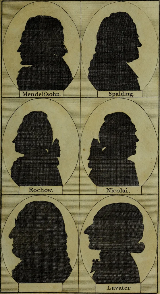 An illustration from Essays on physiognomy; for the promotion of the knowledge and the love of mankind / Written in the German language by J.C. Lavater. Abridged from Mr. Holcroft's translation., 1793, leaf 319