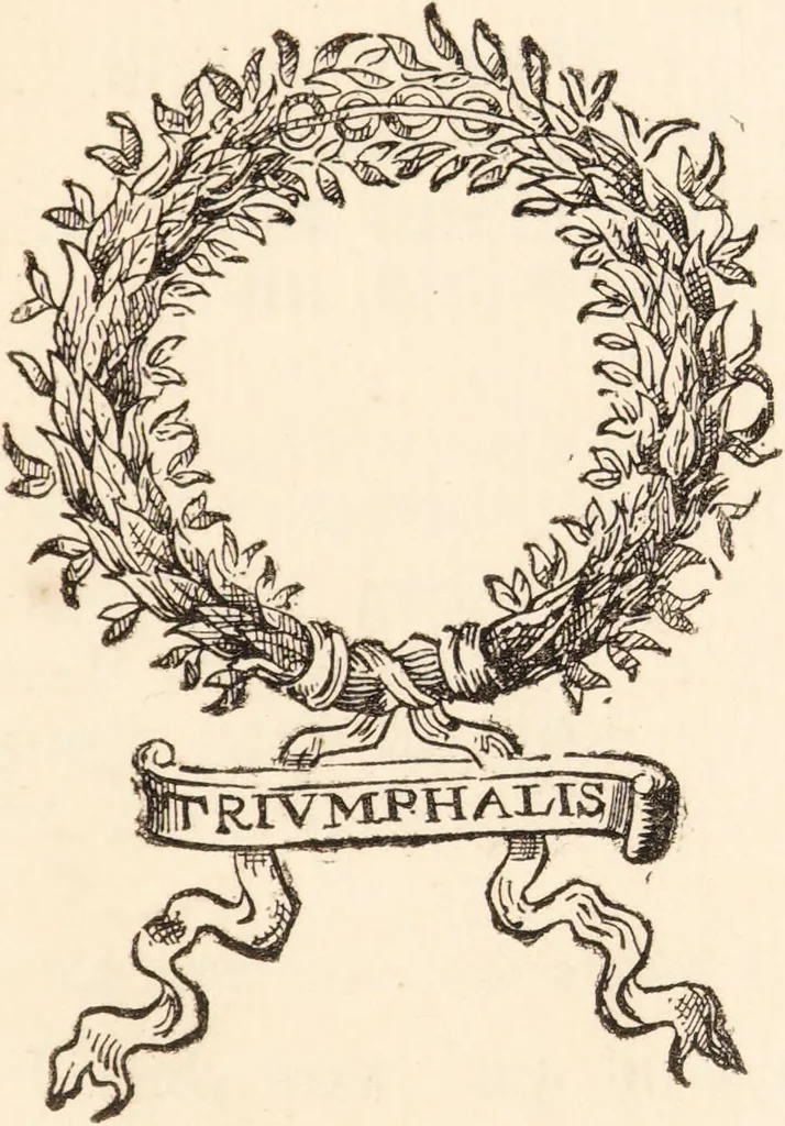 An illustration from Loves garland, or, Posies for rings, hand-kerchers, & gloves and such pretty tokens that lovers send their loves. A reprint. Whereunto is added a collection of posie mottoes ... entitled, Ye garland of ye Sette of odd volumes. To which is prefixed an introduction, in which some trite things are said concerning the efforts of the early alchemists to transmute the baser metals into gold ... / by James Roberts Brown., 1883, leaf 49