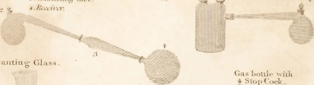 An illustration from One thousand processes in manufactures and experiments in chemistry / [Colin Mackenzie]., 1825, leaf 160