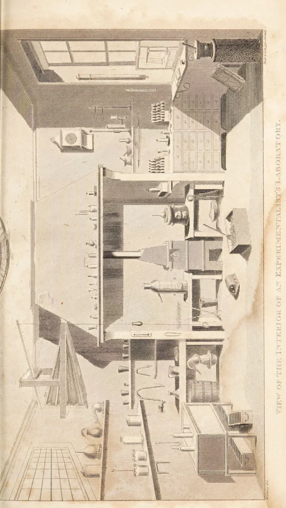 An illustration from One thousand processes in manufactures and experiments in chemistry / [Colin Mackenzie]., 1825, leaf 369