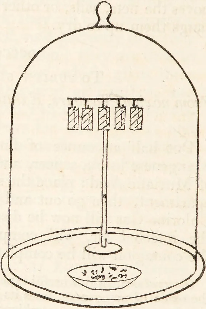 An illustration from One thousand processes in manufactures and experiments in chemistry / [Colin Mackenzie]., 1825, leaf 716