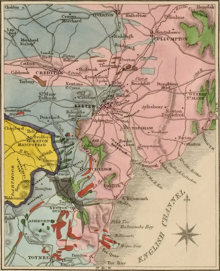 An illustration from The climate of the south of Devon : and its influence upon health, with short accounts of Exeter, Torquay, Babbicombe, Teignmouth ... / By Thomas Shapter, M.D., 1842, leaf 6