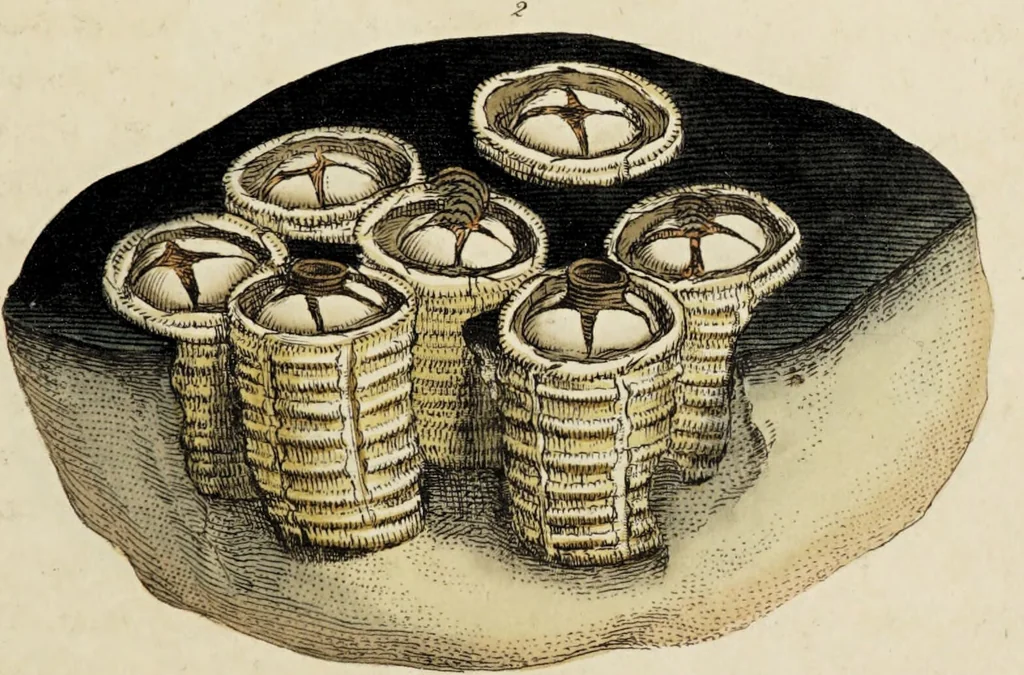 An illustration from General conchology; or, a description of shells arranged according to the Linnean system. And illustrated with plates drawn and coloured from nature. Vol. 1 / by W. Wood., 1815, leaf 341
