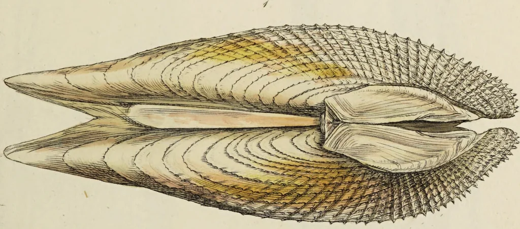 An illustration from General conchology; or, a description of shells arranged according to the Linnean system. And illustrated with plates drawn and coloured from nature. Vol. 1 / by W. Wood., 1815, leaf 359