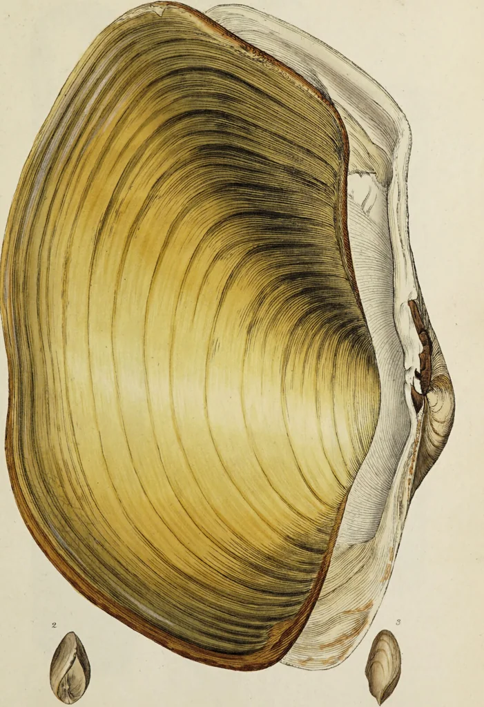 An illustration from General conchology; or, a description of shells arranged according to the Linnean system. And illustrated with plates drawn and coloured from nature. Vol. 1 / by W. Wood., 1815, leaf 383