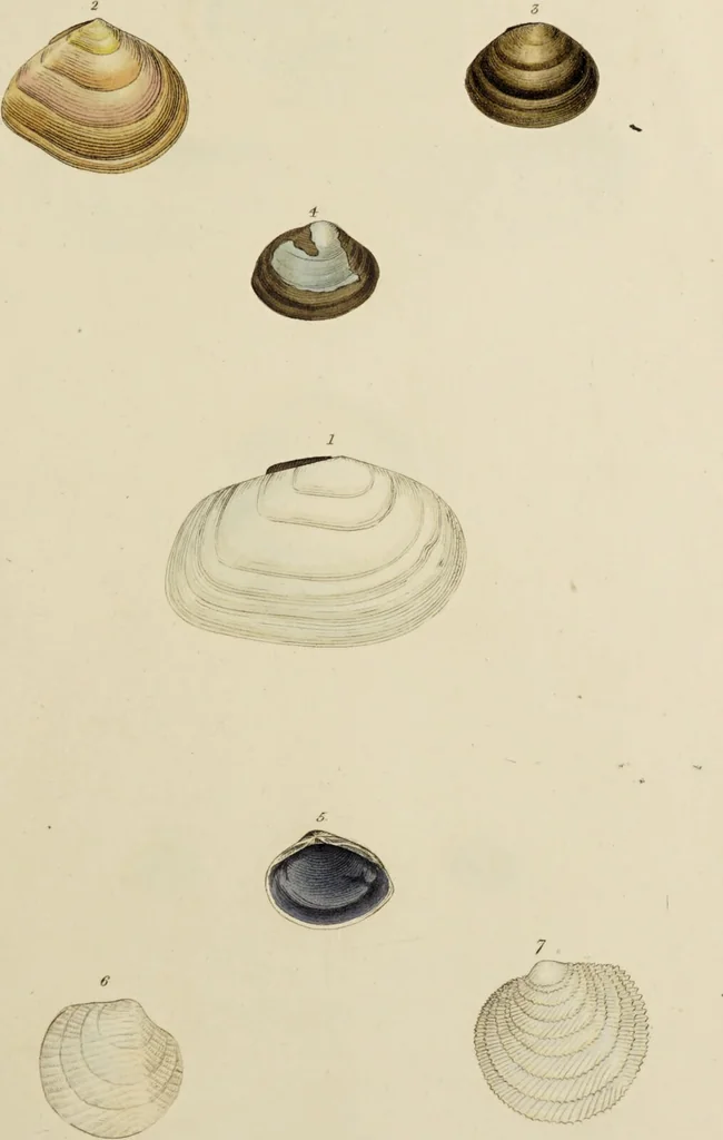 An illustration from General conchology; or, a description of shells arranged according to the Linnean system. And illustrated with plates drawn and coloured from nature. Vol. 1 / by W. Wood., 1815, leaf 425