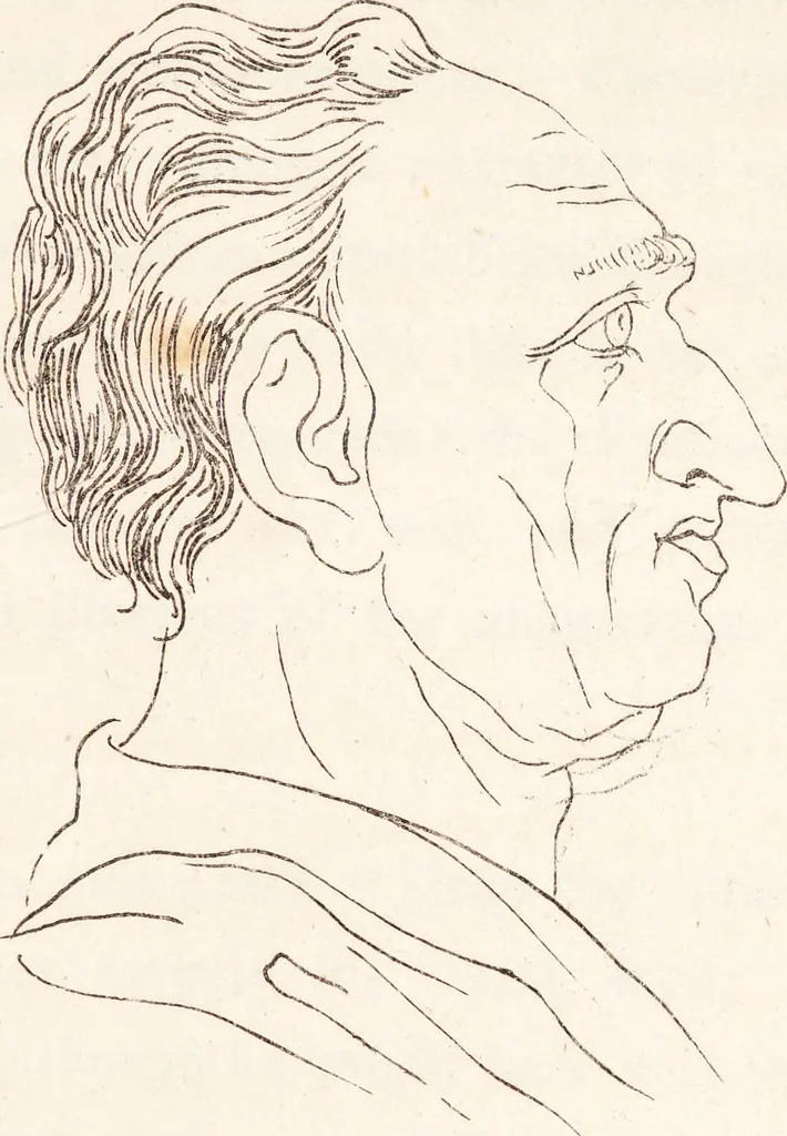 An illustration from A practical and familiar view of the science of physiognomy / compiled chiefly from the papers of the late Mr. T. Cooke, of Manchester, with a memoir and observations on the temperaments. By the editor., 1819, leaf 251
