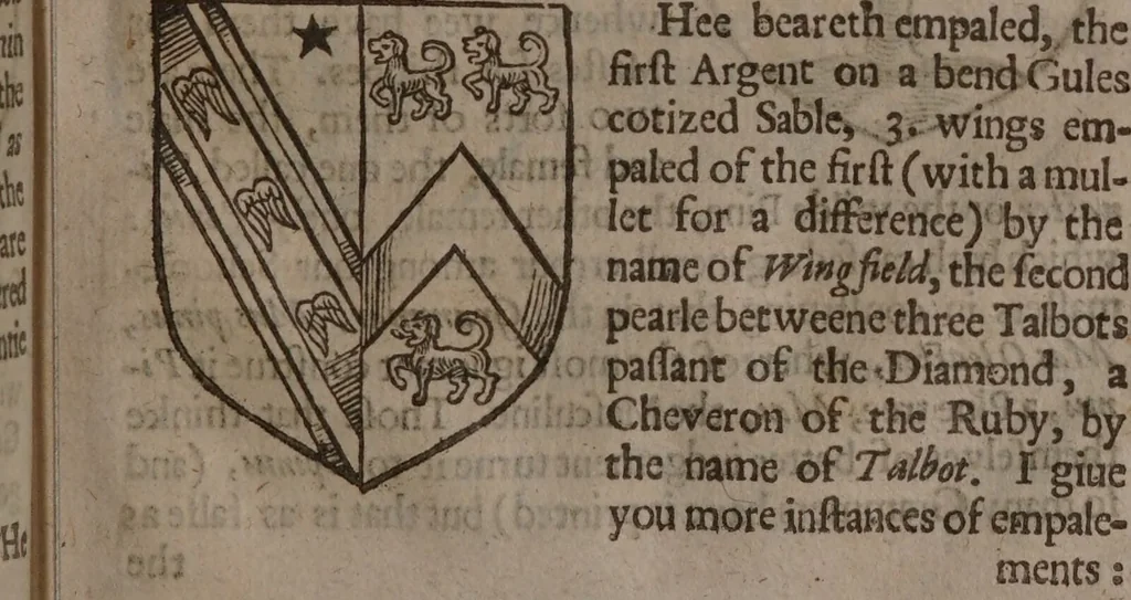 An illustration from The compleat gentleman. Fashioning him absolut, in the most necessary and commendable qualities concerning minde or body, that may be required in a noble gentleman. Wherevnto is annexed a description of the order of a maine battaile or pitched field, eight severall wayes. With the art of limming and other additions newly enlarged / By Henry Peacham., 1634, leaf 223