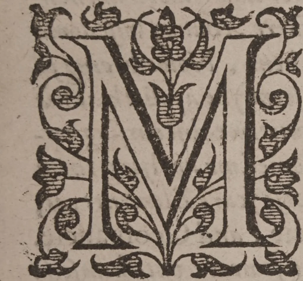 An illustration from The geomancie / of Maister Christopher Cattan Gentleman. A booke, no lesse pleasant and recreatiue, then of a wittie inuention, to knovve all thinges, past, present, and to come. Whereunto is annexed the wheele of Pythagoras. Translated out of French into our English tongue [by Francis Sparry]., 1591, leaf 13