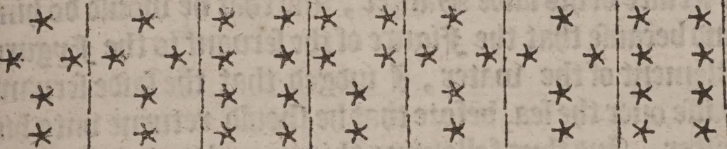 An illustration from The geomancie / of Maister Christopher Cattan Gentleman. A booke, no lesse pleasant and recreatiue, then of a wittie inuention, to knovve all thinges, past, present, and to come. Whereunto is annexed the wheele of Pythagoras. Translated out of French into our English tongue [by Francis Sparry]., 1591, leaf 207