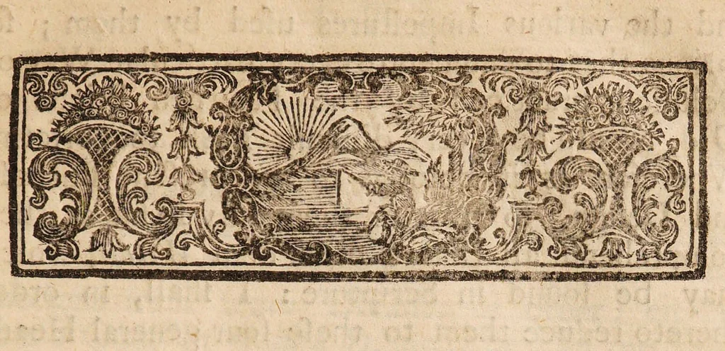 An illustration from A discourse on witchcraft. Occasioned by a bill now depending in Parliament, to repeal the statute made in the first year of the reign of King James I, intituled An act against conjuration, witchcraft, and dealing with evil and wicked spirits., 1736, leaf 5