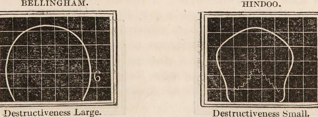 An illustration from Outlines of phrenology / [George Combe]., 1835, leaf 15