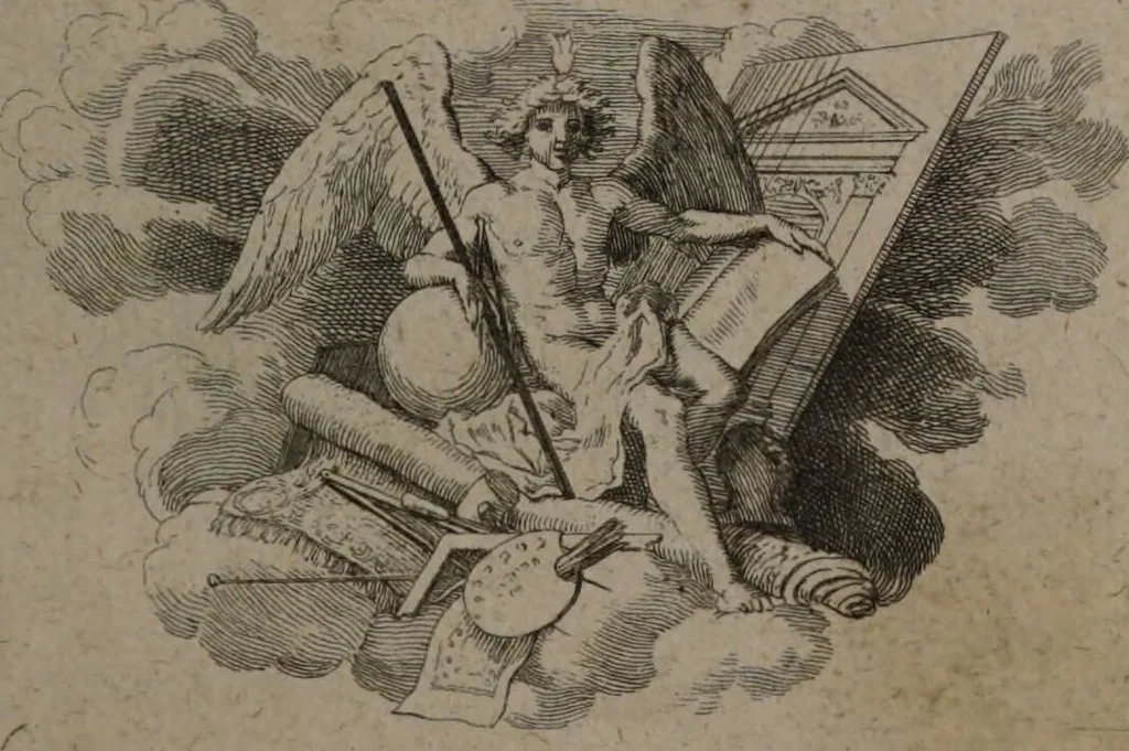 An illustration from Description abregée des principaux arts et metiers et des instrumens qui leurs sont propres. Le tout détaillée par figures / [Anon]., 1743, leaf 17