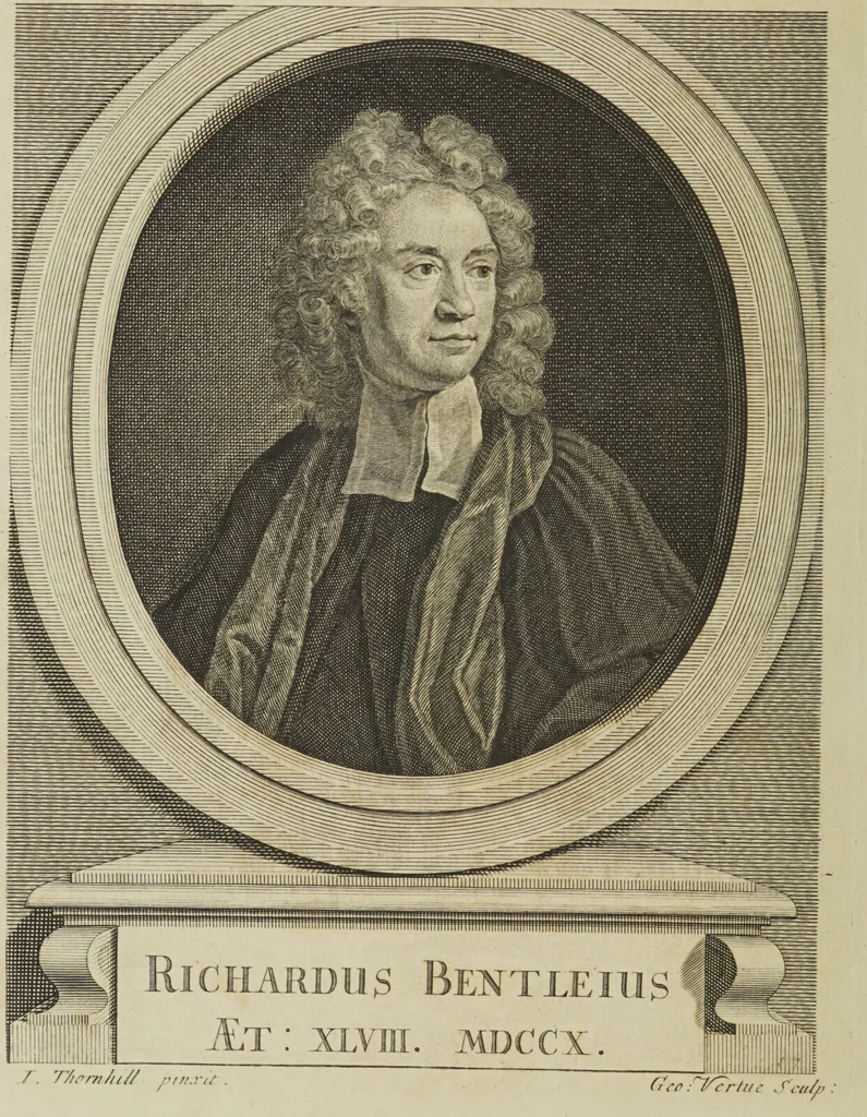An illustration from Astronomicon, ex recensione et cum notis Richardi Bentleii / [Marcus Manilius]., 1739, leaf 10