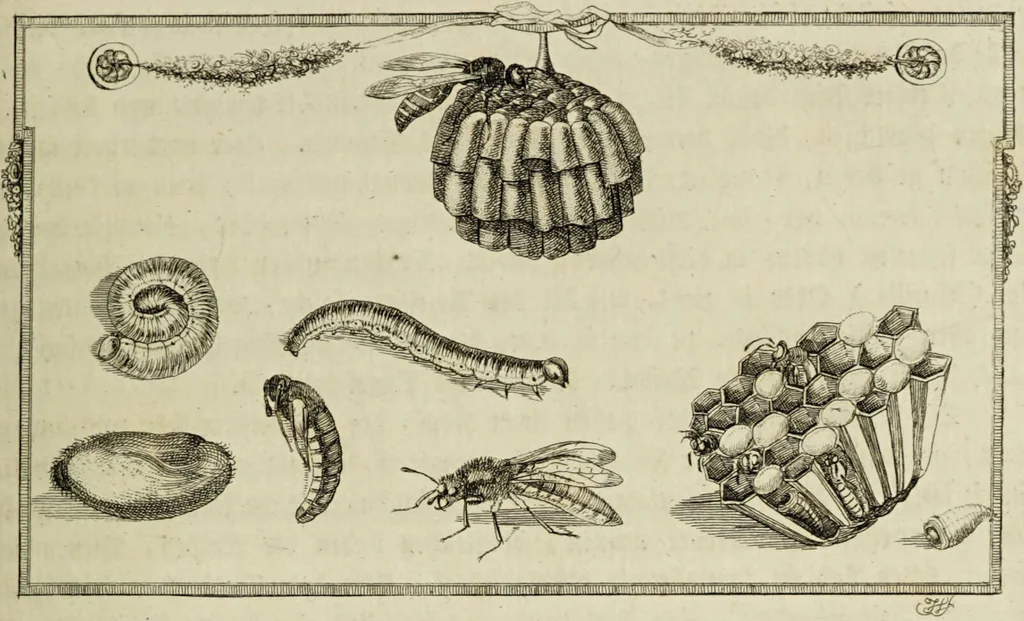 An illustration from Dr. Sulzers Abgekürtze Geschichte der Insecten. Nach dem Linaeischen System / [Johann Heinrich Sulzer]., 1776, leaf 211
