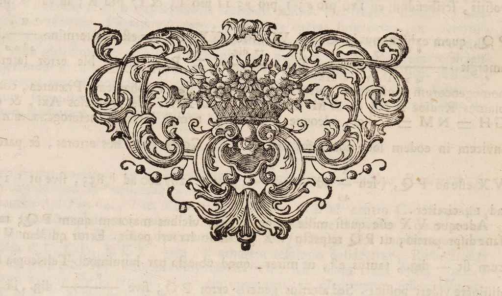 An illustration from Isaaci Newtoni Optices libri tres: accedunt ejusdem lectiones opticae, et opuscula omnia ad lucem et colores pertinentia sumpta ex Transactionibus philosophicis / [Sir Isaac Newton]., 1773, leaf 252