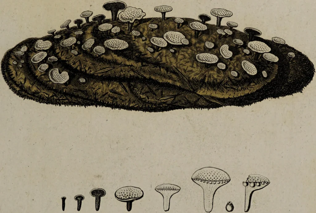 An illustration from [Herbier de la France, ou collection complette des plantes indigènes de ce royaume] / [Pierre Bulliard]., 1780, leaf 181