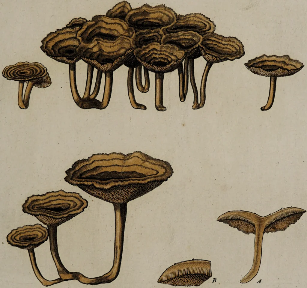 An illustration from [Herbier de la France, ou collection complette des plantes indigènes de ce royaume] / [Pierre Bulliard]., 1780, leaf 289