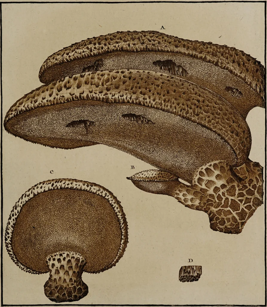 An illustration from [Herbier de la France, ou collection complette des plantes indigènes de ce royaume] / [Pierre Bulliard]., 1780, leaf 313