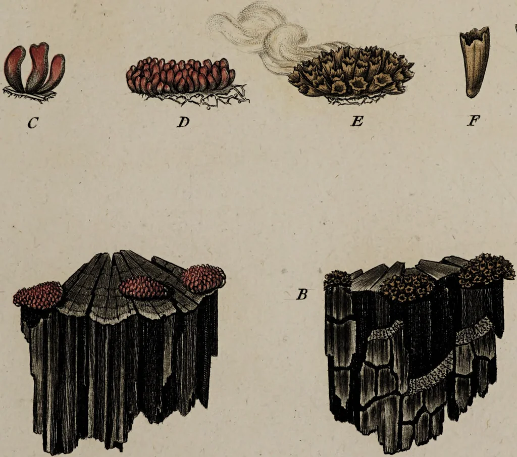An illustration from [Herbier de la France, ou collection complette des plantes indigènes de ce royaume] / [Pierre Bulliard]., 1780, leaf 51