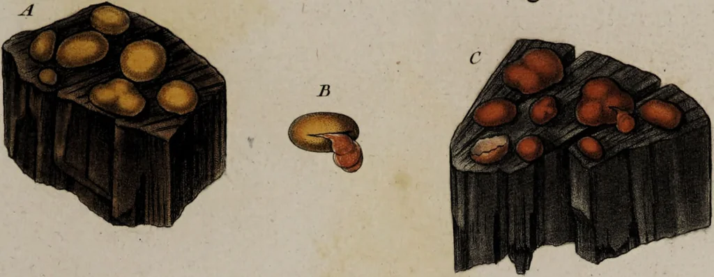 An illustration from [Herbier de la France, ou collection complette des plantes indigènes de ce royaume] / [Pierre Bulliard]., 1780, leaf 55