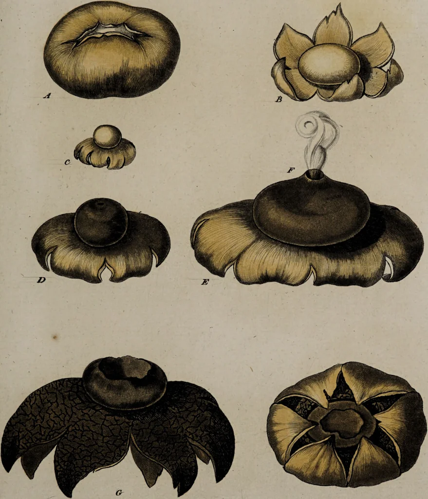 An illustration from [Herbier de la France, ou collection complette des plantes indigènes de ce royaume] / [Pierre Bulliard]., 1780, leaf 81