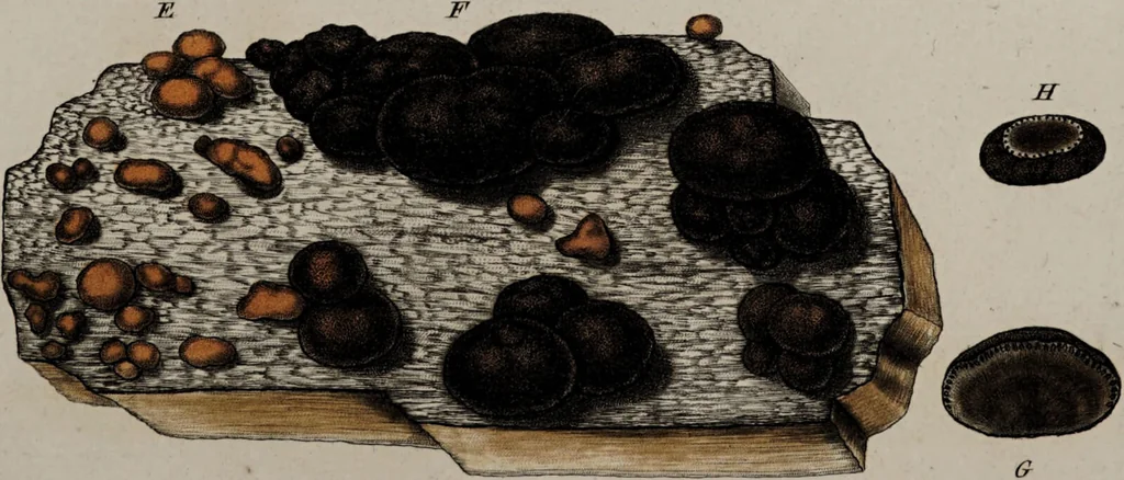 An illustration from [Herbier de la France, ou collection complette des plantes indigènes de ce royaume] / [Pierre Bulliard]., 1780, leaf 97