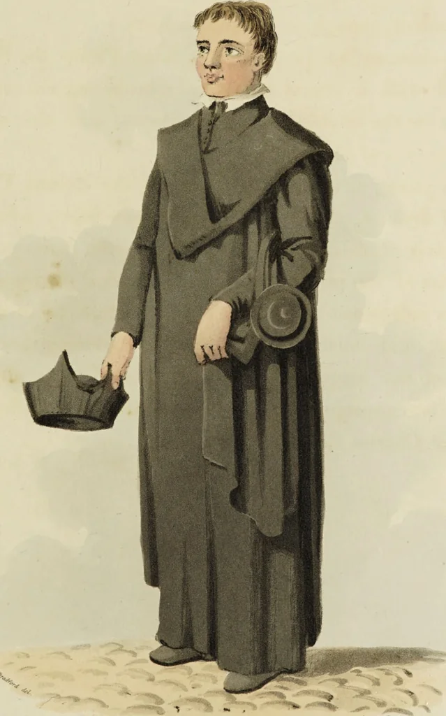 An illustration from Sketches of the country, character, and costume, in Portugal and Spain, made during the campaign, and on the route of the British army, in 1808 and 1809 / Engraved and coloured from the drawings by the Rev. William Bradford ... ; with incidental illustration, and appropriate descriptions, of each subject., 1809, leaf 103