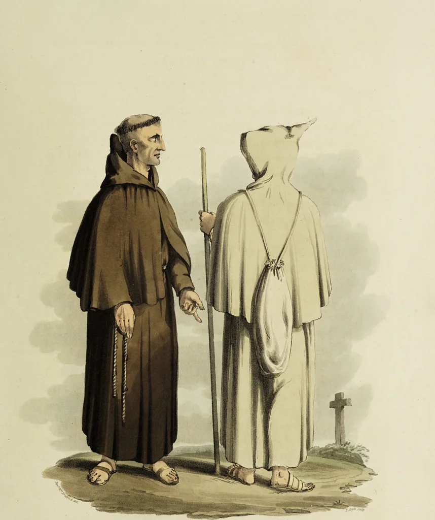 An illustration from Sketches of the country, character, and costume, in Portugal and Spain, made during the campaign, and on the route of the British army, in 1808 and 1809 / Engraved and coloured from the drawings by the Rev. William Bradford ... ; with incidental illustration, and appropriate descriptions, of each subject., 1809, leaf 37