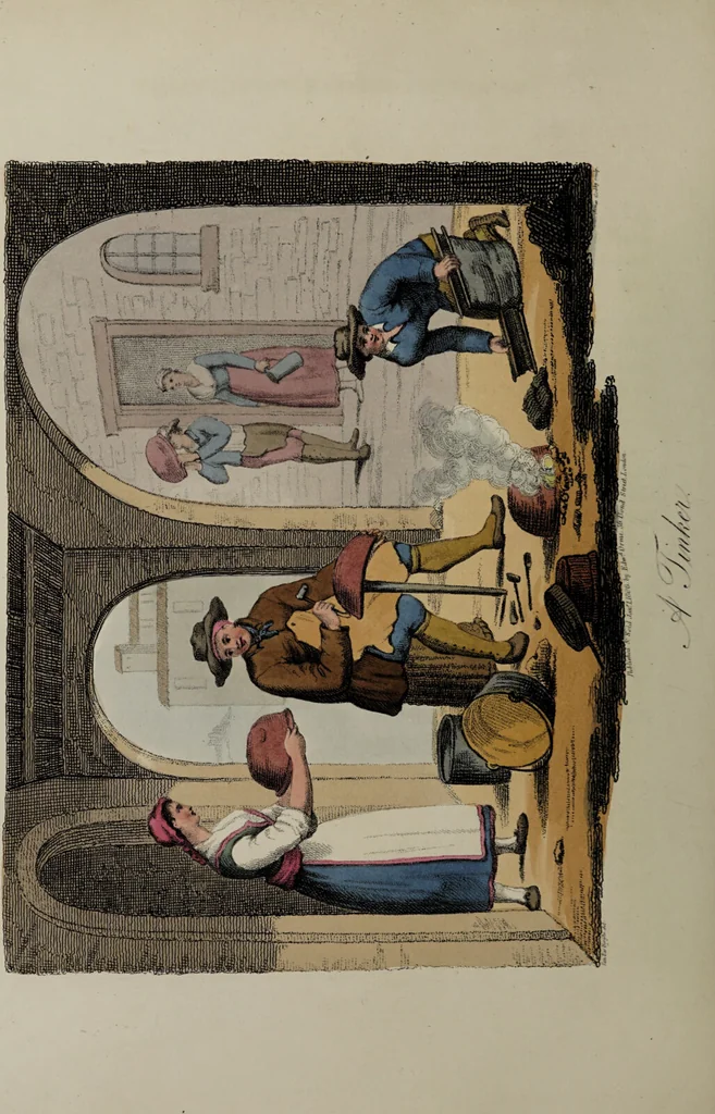 An illustration from Italian scenery; representing the manners, customs, and amusements of the different states of Italy / containing thirty-two coloured engravings by James Godby, from the original drawings by P. van Lerberghi. The narrative by M. Buonaiuti., 1806, leaf 126