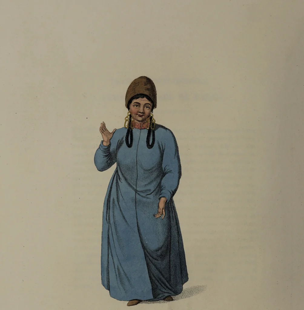 An illustration from The costume of the Russian Empire, illustrated by a series of seventy-three engravings / With descriptions in English and French., 1803, leaf 120