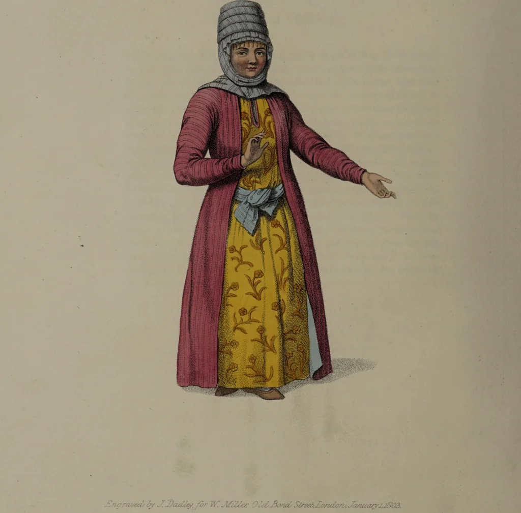 An illustration from The costume of the Russian Empire, illustrated by a series of seventy-three engravings / With descriptions in English and French., 1803, leaf 160