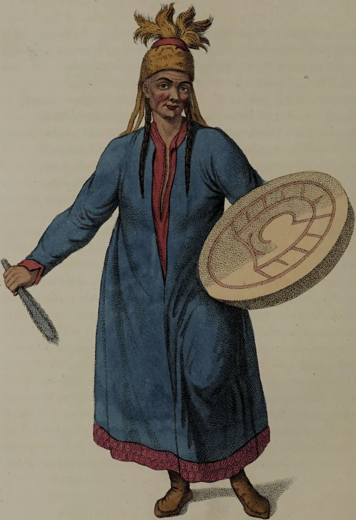 An illustration from The costume of the Russian Empire, illustrated by a series of seventy-three engravings / With descriptions in English and French., 1803, leaf 168